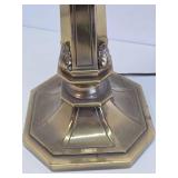 Quality Pair of Tall STIFFEL Brass Table Lamps