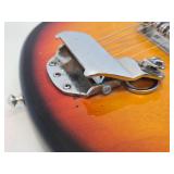 Nice Looking Sunburst Design Electric Guitar w/Case