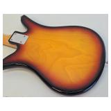 Nice Looking Sunburst Design Electric Guitar w/Case