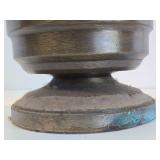 Working Vintage Brass Victorian Maiden "Rain Lamp"