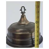 Working Vintage Brass Victorian Maiden "Rain Lamp"