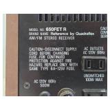 Working QUADRAFLEX Model 650FET-R Stereo Receiver