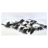 Large 3D Metal Wall Sculpture w/Geese