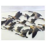 Large 3D Metal Wall Sculpture w/Geese