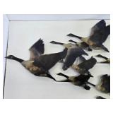 Large 3D Metal Wall Sculpture w/Geese