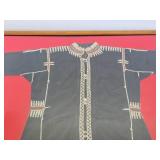Excellent Old Antique Handmade Dress - Professionally Framed