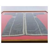 Excellent Old Antique Handmade Dress - Professionally Framed