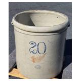 Antique Red Wing 20 Gallon Stoneware Crock