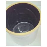 2 Great Condition Vintage Stoneware 2 & 3 Gallon Crocks - Robinson Ransbottom