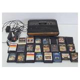ATARI 2600 Video Games System w/Games - Dusty/Dirty