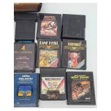 ATARI 2600 Video Games System w/Games - Dusty/Dirty