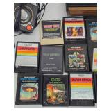 ATARI 2600 Video Games System w/Games - Dusty/Dirty