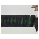 Very Cool Large Fantasy Sword w/Dragon Wing Hilt - 42"