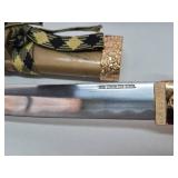 Ornate Samurai Sword Set w/Dragon Handles