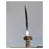 Ornate Samurai Sword Set w/Dragon Handles
