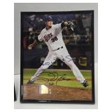 2 Authentic JOE NATHAN Minnesota Twins Autographed Large Photos