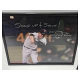 2 Authentic JOE NATHAN Minnesota Twins Autographed Large Photos