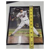 2 Authentic JOE NATHAN Minnesota Twins Autographed Large Photos