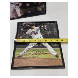 2 Authentic JOE NATHAN Minnesota Twins Autographed Large Photos