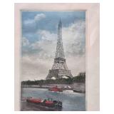 2 Framed Signed Hand Colored Etchings