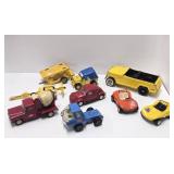 Group of Vintage TONKA Metal Vehicles