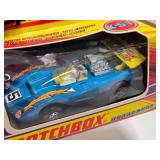 2 NOS Vintage MATCHBOX Speed Kings - Barracuda & K-55 Corvette Caper Cart