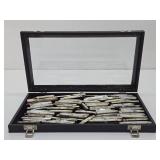 Outstanding HUGE Collection of Antique Pearl Handled Folding Knives