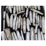 Outstanding HUGE Collection of Antique Pearl Handled Folding Knives