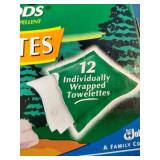 Two packs of OFF! Deep Woods Insect Repellent Towelettes