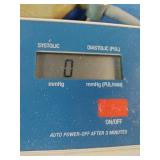 Lumiscope Digitronic 1085M or similar semi-automatic digital blood pressure monitor.