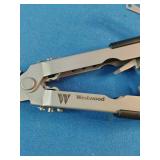 Gerber Multi-Plier 600 series tool, identified by its bead-blast stainless steel construction and sliding plier mechanism.