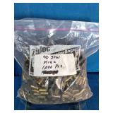 1,000 empty .40 S&W caliber pistol brass casings, typically collected or sold for ammunition reloading purposes.