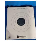 Official NRA B-2 Target, which is specifically designed for 50-foot slow-fire pistol shooting competitions.