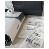 MSRP $4,500+ PHILIPS DREAMSTATION BIPAP AUTOSV, ADVANCED SERVO-VENTILATION THERAPY, BREATH-BY-BREATH PRESSURE ADJUSTMENT, COMPLEX SLEEP APNEA SUPPORT, HEATED HUMIDIFIER, NEW FILTERS, MANUAL, CARRY CAS