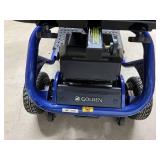 MSRP $2,800 GOLDEN LITERIDER 3-WHEEL MOBILITY SCOOTER, 300LB CAPACITY, UP TO 12 MILE RANGE, 5MPH SPEED, DELTA TILLER ONE-HAND STEERING, EASY PORTABLE DISASSEMBLY, SWIVEL SEAT, ADJUSTABLE ARMRESTS, CHA