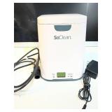 MSRP $400+ SOCLEAN 2 AUTOMATED CPAP EQUIPMENT SANITIZER SYSTEM, CONVENIENT ONE-TOUCH OPERATION, HELPS KEEP CPAP ACCESSORIES CLEAN & FRESH, COMPACT COUNTERTOP DESIGN, POWER SUPPLY INCLUDED, LIKE NE