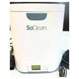 MSRP $400+ SOCLEAN 2 AUTOMATED CPAP EQUIPMENT SANITIZER SYSTEM, CONVENIENT ONE-TOUCH OPERATION, HELPS KEEP CPAP ACCESSORIES CLEAN & FRESH, COMPACT COUNTERTOP DESIGN, POWER SUPPLY INCLUDED, LIKE NE