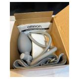 NEW Open Box Omron Digital Blood Pressure Monitor, Manual Inflation Upper Arm Cuff, 30 Reading Memory & Averaging - Doctors #1 Brand!