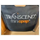 MSRP $3,500+ TRANSCEND 3 BIPAP PORTABLE TRAVEL THERAPY SYSTEM, FDA EMERGENCY USE AUTHORIZED DURING COVID-19 PANDEMIC, FAA APPROVED, ULTRA COMPACT & LIGHTWEIGHT, NEW OPEN BOX, POWER SUPPLY, TUBING,