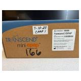 MSRP $3,500+ TRANSCEND 3 BIPAP PORTABLE TRAVEL THERAPY SYSTEM, FDA EMERGENCY USE AUTHORIZED DURING COVID-19 PANDEMIC, FAA APPROVED, ULTRA COMPACT & LIGHTWEIGHT, NEW OPEN BOX, POWER SUPPLY, TUBING,