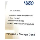 MSRP $120 NEW Smart Meter iScale Cellular Weight Scale, Wireless Remote Patient Monitoring RPM Device • Large Display Screen
• Non-slip Surface
• Easy to Clean
• Weight Capacity up to 440 lbs