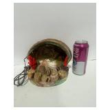 Mid Mod Shell Light. Great Condition
