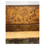 Beautiful 35" Hand Made Hand Painted Wooden Box