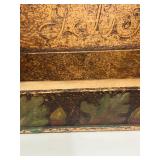 Beautiful 35" Hand Made Hand Painted Wooden Box
