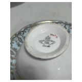 5 Vintage Cups and Saucers and bonus cup Lefton, Royal Ascot, Rosina, Salsbury, Stanley