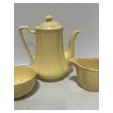 Johnson Bros. England Tea Pot, Creamer and Sugar