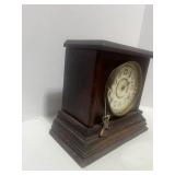 Antique Seth Thomas Adamantine Mantle Clock with Key