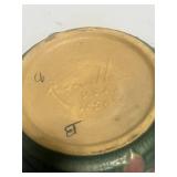 Vintage Roseville Art Pottery Consol Bowl Clematis Pattern
