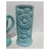 Vintage Double Handled Carmark Trophy Vase (Hairline) and 1940