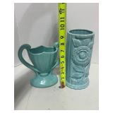 Vintage Double Handled Carmark Trophy Vase (Hairline) and 1940
